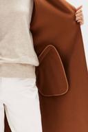 Assembly Label Sadie Single Breasted Coat - Burnt Ochre XS/S
