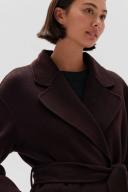 Assembly Label Sadie Single Breasted Coat - Cocoa XS/S
