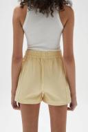 Assembly Label - Women's Maia Twill Short - Lemon - Size: 8