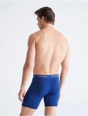 Athletic Cotton Boxer Briefs Blue 2XL