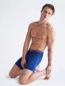 Athletic Cotton Boxer Briefs Blue 2XL