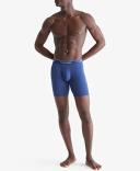 Athletic Cotton Boxer Briefs Blue 2XL