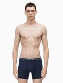 Athletic Cotton Boxer Briefs Blue XS