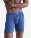 Athletic Cotton Boxer Briefs Blue XS