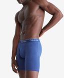 Athletic Cotton Boxer Briefs Blue XS