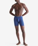 Athletic Cotton Boxer Briefs Blue XS
