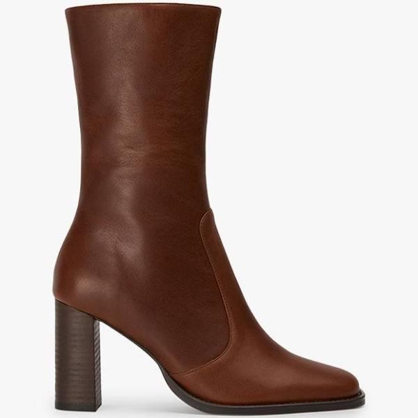 Atlanta Cognac Ankle Boots | Boots | Tony Bianco Cognac / 8.5