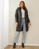 Atmos&Here - Women's Black Puffer Jackets - Frost Puffer Jacket - Size 12 at The Iconic