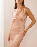 Atmos&Here - Women's Pink Midi Dresses - Shay Midi Dress - Size 14 at The Iconic
