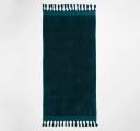 Aura Home Paros Rib Bath Towel Range in Indian Teal Bath Sheet