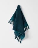 Aura Home Paros Rib Bath Towel Range in Indian Teal Bath Towel