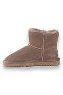 AUS Wooli UGG Cabarita Short Sheepskin Button Boot - Light Grey
