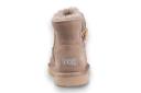 AUS Wooli UGG Cabarita Short Sheepskin Button Boot - Light Grey - AU Women 11/AU Men 9