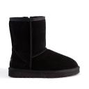 AUS Wooli UGG Cronulla Mid Calf Sheepskin Boot - Black