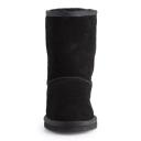 AUS Wooli UGG Cronulla Mid Calf Sheepskin Boot - Black