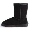 AUS Wooli UGG Cronulla Mid Calf Sheepskin Boot - Black