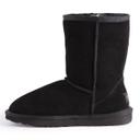 AUS Wooli UGG Cronulla Mid Calf Sheepskin Boot - Black