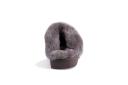 AUS Wooli UGG Sydney Unisex Sheepskin Wool Slippers - Grey