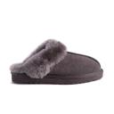 AUS Wooli UGG Sydney Unisex Sheepskin Wool Slippers - Grey