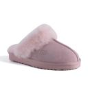 AUS Wooli UGG Sydney Unisex Sheepskin Wool Slippers - Pale Pink