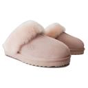 AUS Wooli UGG Sydney Unisex Sheepskin Wool Slippers - Pale Pink