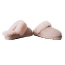 AUS Wooli UGG Sydney Unisex Sheepskin Wool Slippers - Pale Pink