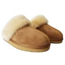 AUS Wooli UGG Sydney Unisex Sheepskin Wool Slippers - Tan
