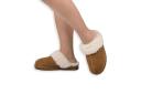 AUS Wooli UGG Unisex Sheepskin Wool Sydney Slippers - Chestnut/Tan