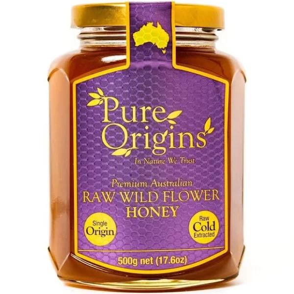 AUSTRALIAN RAW WILDFLOWER HONEY (500g)