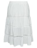 Autograph - Plus Size - Womens Skirts - Woven Lace Trim Midi Skirt