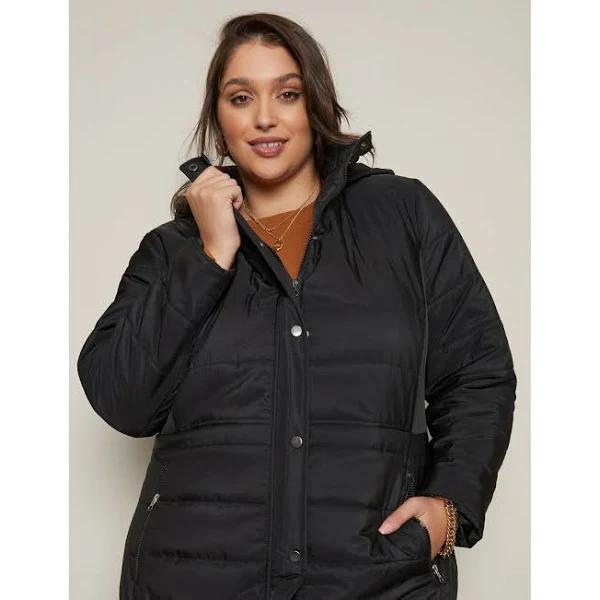 Autograph Woven Longline Puffer Jacket