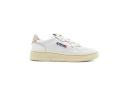 Autry - 01 Low Leather Sneaker White & Pink - 36