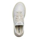 Autry - 01 Low Leather Sneaker White & Pink - 36