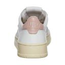 Autry - 01 Low Leather Sneaker White & Pink - 36