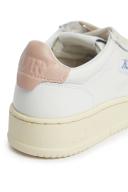 Autry - 01 Low Leather Sneaker White & Pink - 36