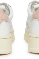 Autry - 01 Low Leather Sneaker White & Pink - 36