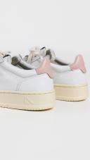 Autry - 01 Low Leather Sneaker White & Pink - 36