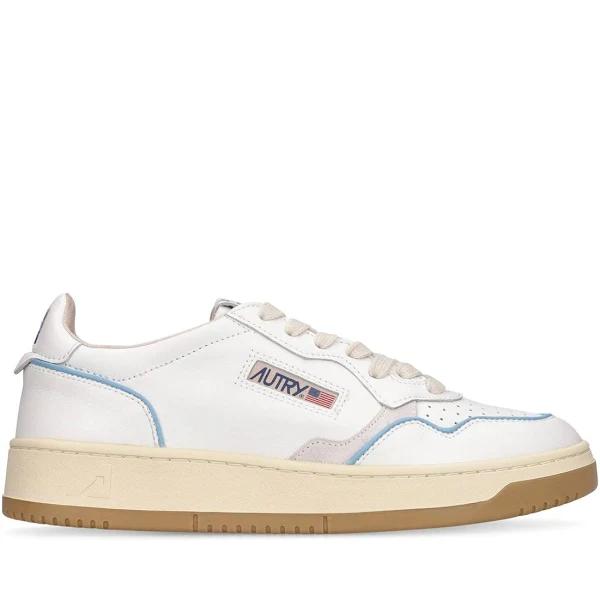 Autry - 01 Low Leather Sneaker White & Pink - 36