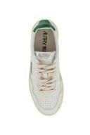 Autry Leather Medalist Low Sneakers AULWLL20 White Green - 40