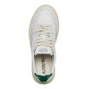 Autry Leather Medalist Low Sneakers AULWLL20 White Green - 40