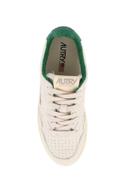 Autry Leather Medalist Low Sneakers AULWSP03 White Green - 36