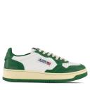 Autry Leather Medalist Low Sneakers AULWWB03 White Green - 40