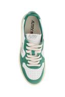 Autry Leather Medalist Low Sneakers AULWWB03 White Green - 40