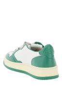 Autry Leather Medalist Low Sneakers AULWWB03 White Green - 40