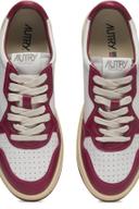 Autry - Medalist Bicolor Sneakers, Women , Burgundy
