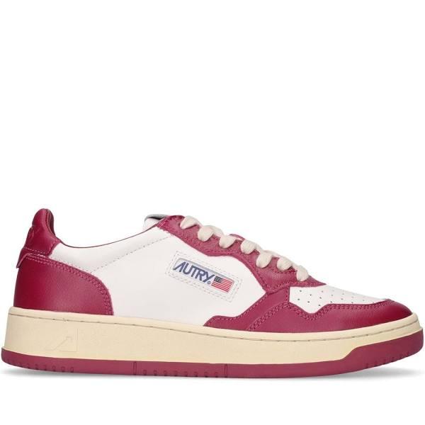 Autry - Medalist Bicolor Sneakers, Women , Burgundy