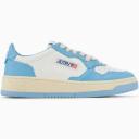Autry Medalist Leather Low Sport White Red (Women's)