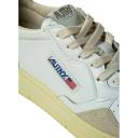 Autry Medalist Low - Leather / Suede White / Red - US 7.5 - Men