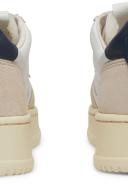 Autry - Medalist Low Sneakers in Leather and Suede, Women , Blue