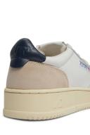 Autry - Medalist Low Sneakers in Leather and Suede, Women , Blue